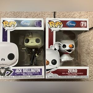 NIGHTMARE BEFORE CHRISTMAS FUNKO POPS